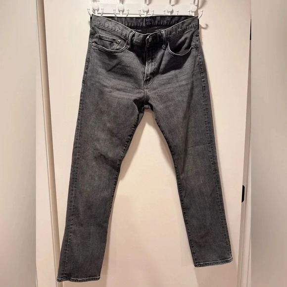New Gap Men Grey Slim Jeans - Picture 1 of 5